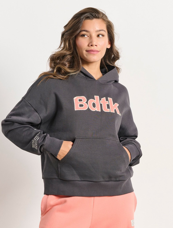 Bdtk woman's colorblock hoodie loose-null