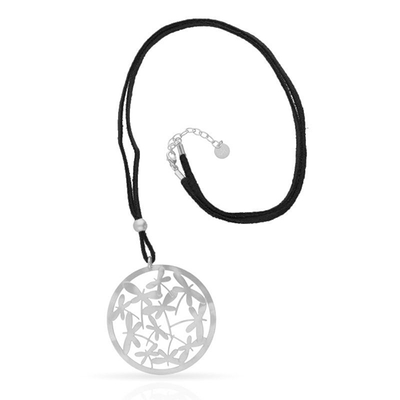 Dragon-fly silver pendant, , medium
