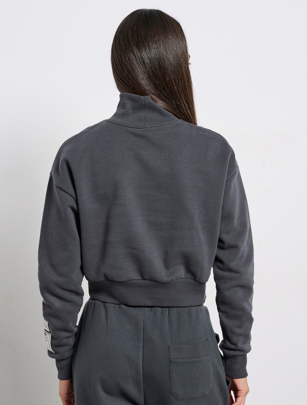 Bdtk woman's fuzzy monk neck-null