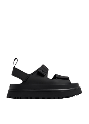 Ugg women slide goldenglow, Black, medium