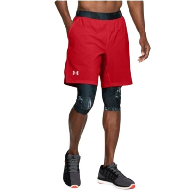 Launcht long short mens, Red, medium