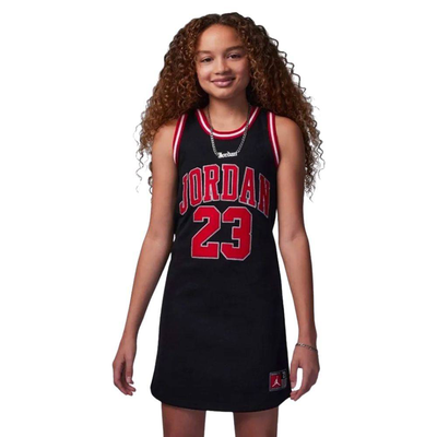 Nike jordan 23 jersey girls dress, Black, medium