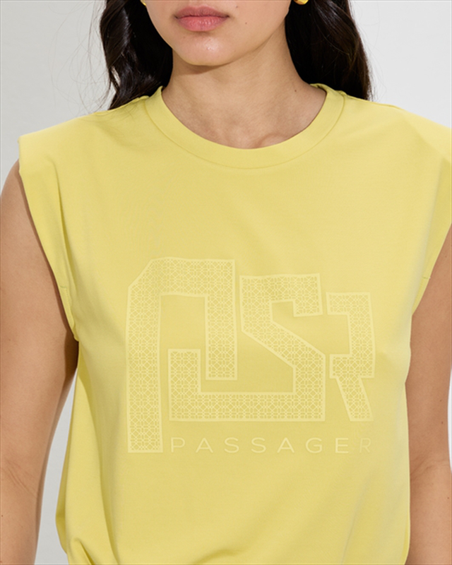 Blouse lycra sleeveless-null