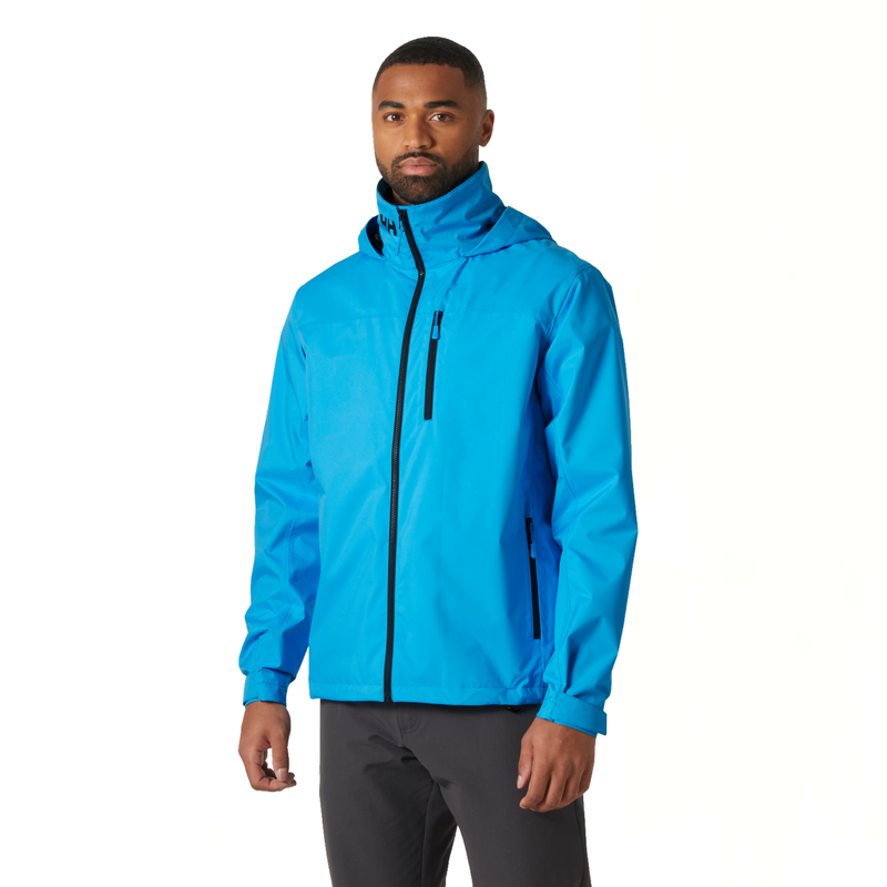 Mens crew hooded jacket 2.0 - grey fog , s-null