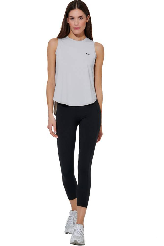 Women's loose breathable sleeveless yoga top-null