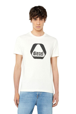 Diesel t-diegor-g10 t-shirt, White, medium