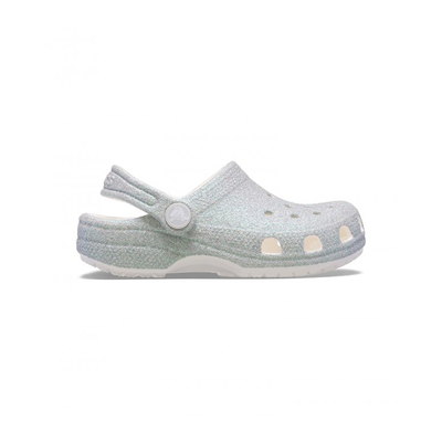 Crocs kids' classic iridescent glitter clog 100, , medium