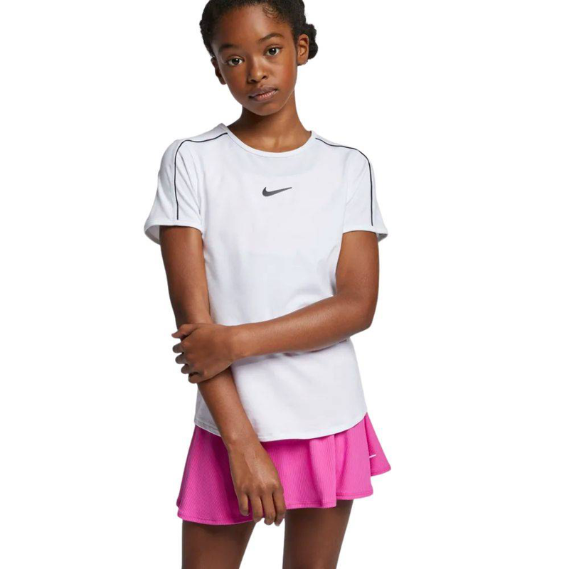 Girls tennis court Dri-FIT top-null
