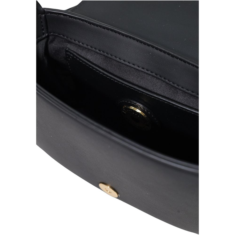 Black polyethylene handbag-null