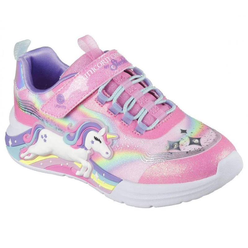 Product image: Skechers unicorn chaser - lights girls shoes-null