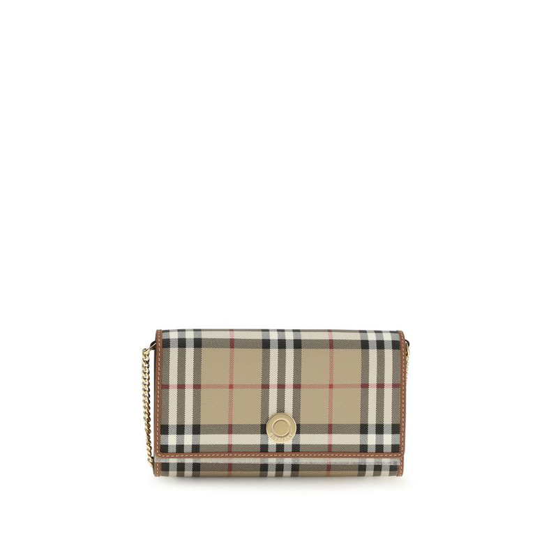 Beige polyethylene wallet-null
