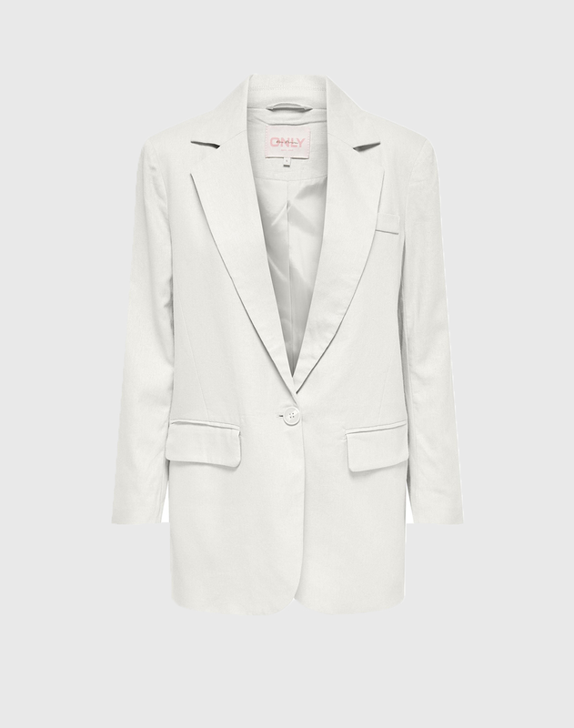 Only caro lana linen blazer image number null