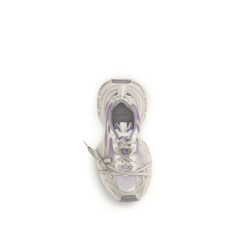 Multicolor fabric chunky sneakers-null