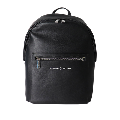 Replay ανδρική τσάντα πλάτης, Black, medium