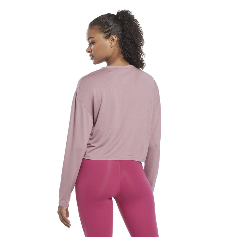 Reebok women activchill+cotton long-sleeve top (hk4834)-null