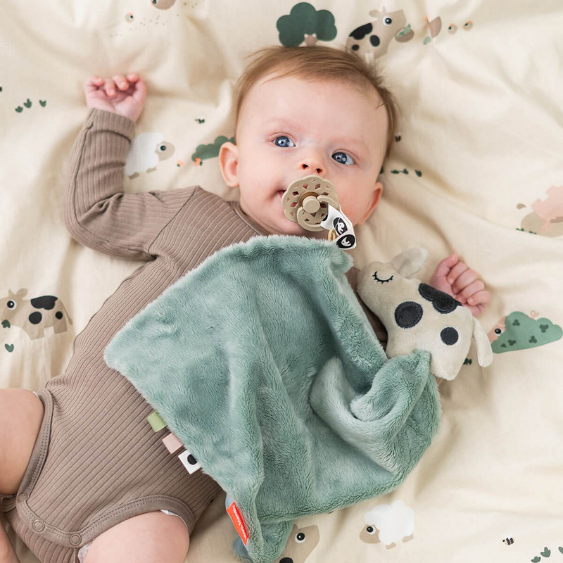Done by deer comfort blanket  dotti - blue-null