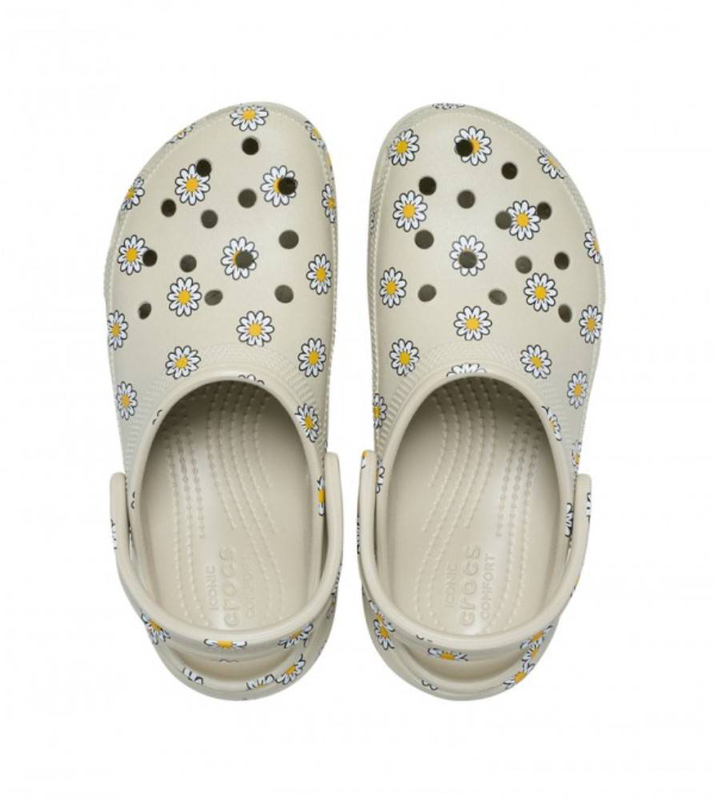 Classic platform floral clog-null