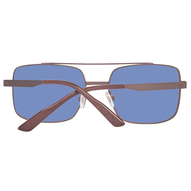 Brown metal sunglasses-null