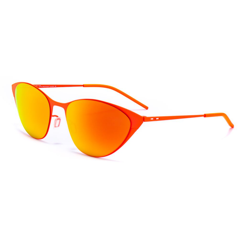 Orange metal sunglasses-null