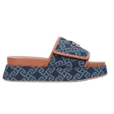 Frida 26 - monogram flatform sandals