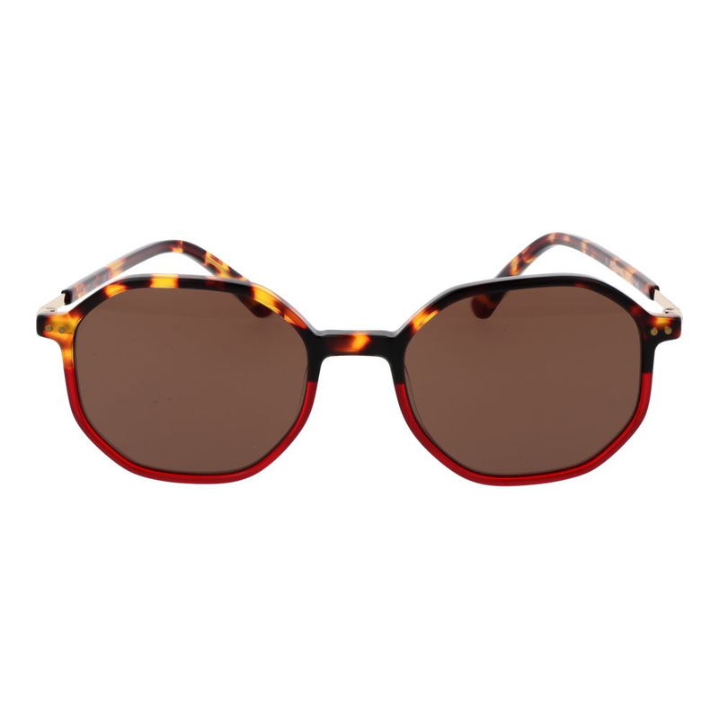 Brown plastic sunglasses-null