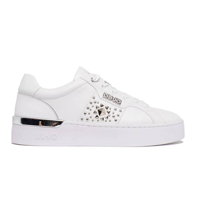 Silvia 85 - leather sneaker, White, medium