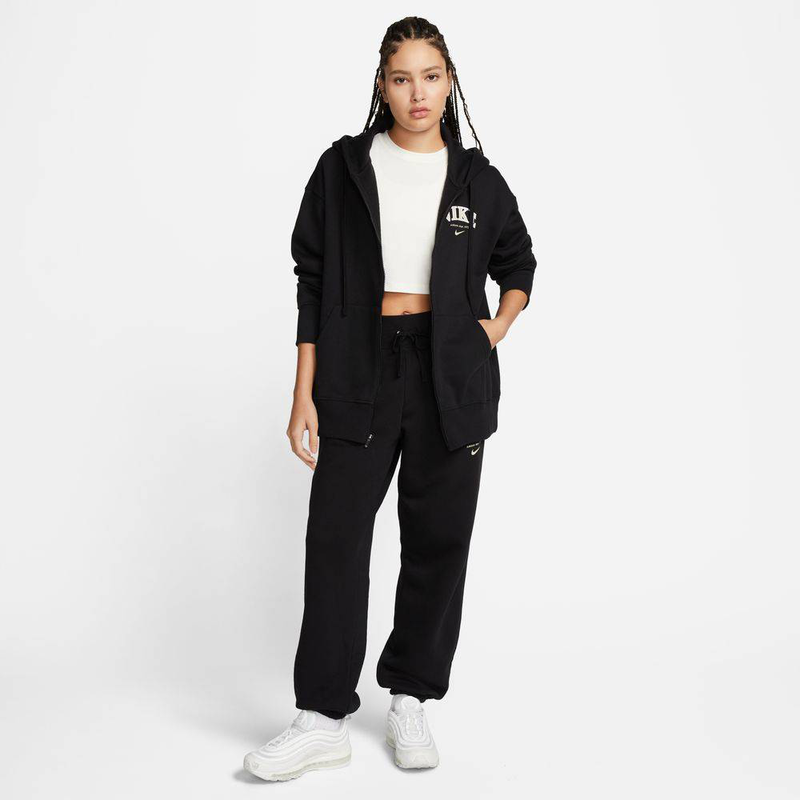 Nike sportswear phoenix fleece oversized full-size hoodie image number null
