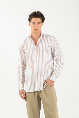 Vittorio shirt, Beige, medium