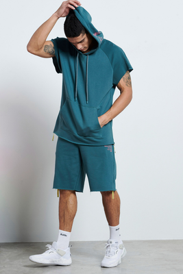 Bdtk men fearlessm walkshort above knee - medium crotch (122, Tattoo Green, medium