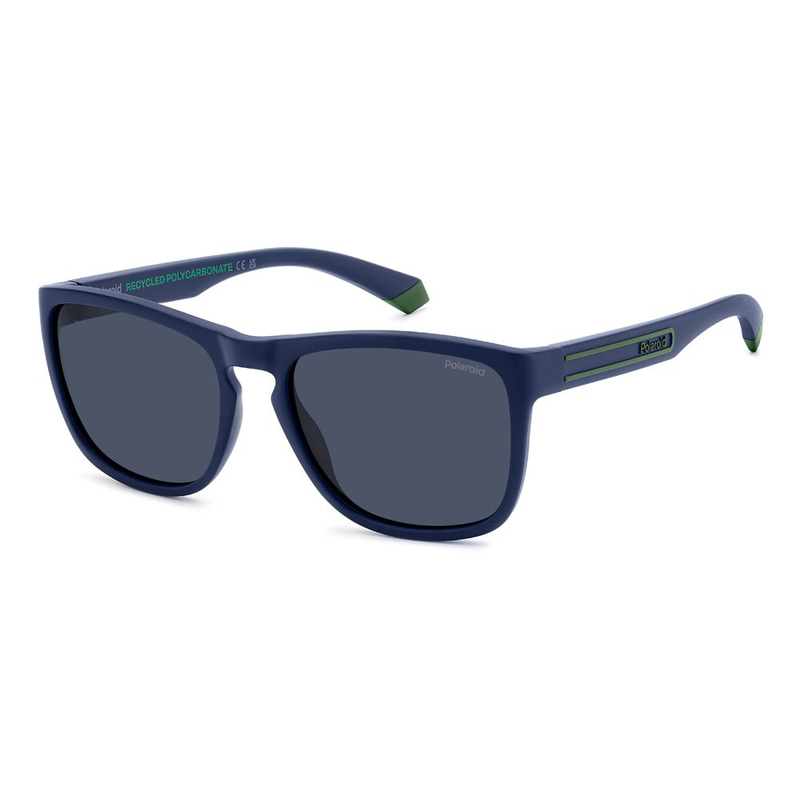 Blue polycarbonate sunglasses-null