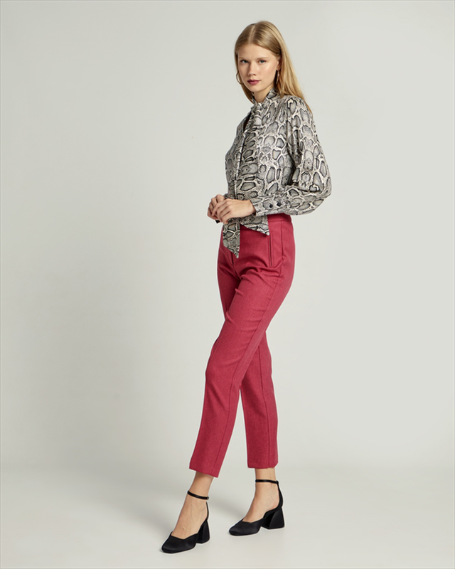 Cigarette trouser cashmere image number null