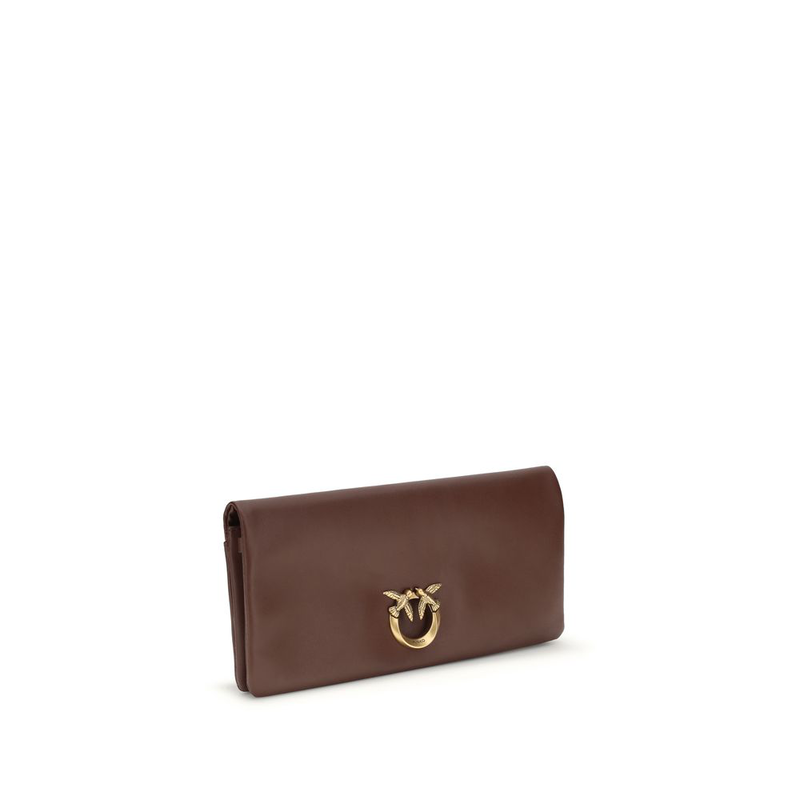 Bordeaux calf leather bos taurus clutch bag-null