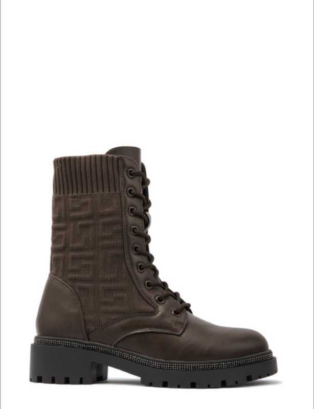 Ankle boot lace up-null