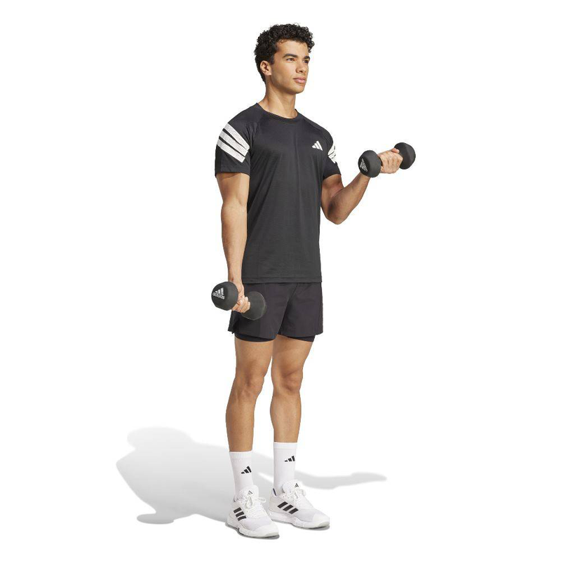 Gym+ 3-stripes t-shirt-null