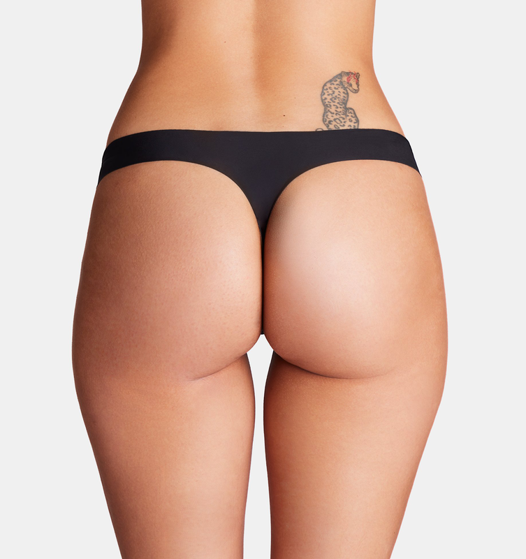 Ua pure stretch 3-pack no show thong image number null