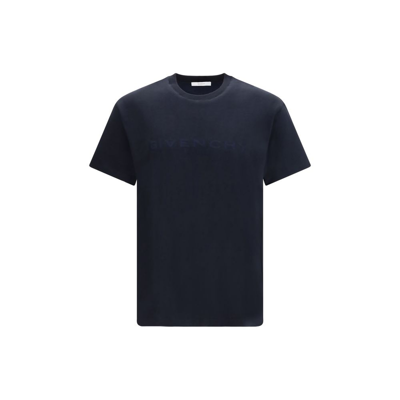 Blue cotton t-shirt-null