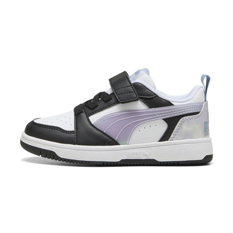 Product image: Puma rebound v6 lo space belle ac+ preschool girls shoes violet 402786-02-null