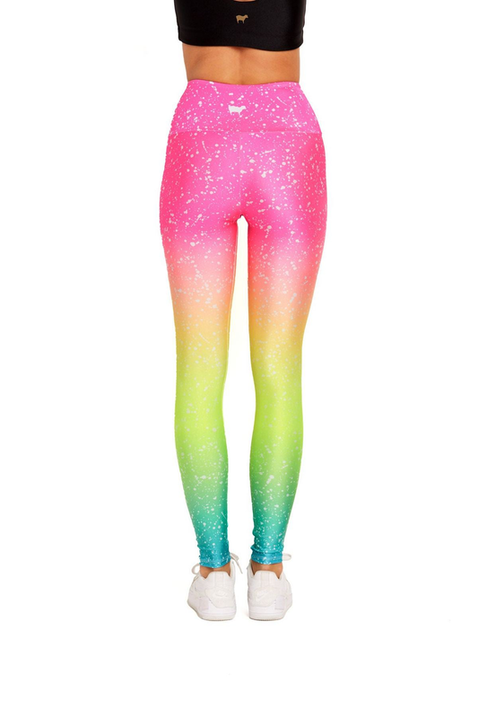 Product image: Goldsheep pink splatter dots legging 7/8-null