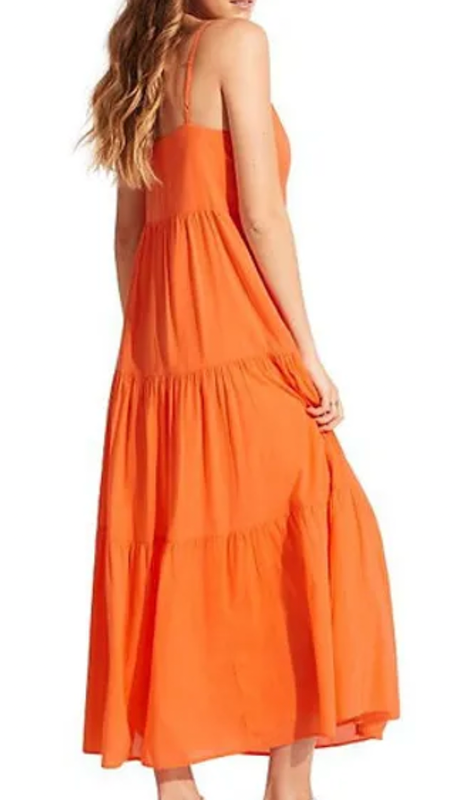 By the sea maxi dress-null