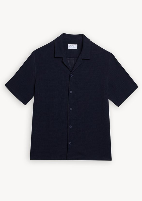 Sanona monochrome shirt / navy blue-null