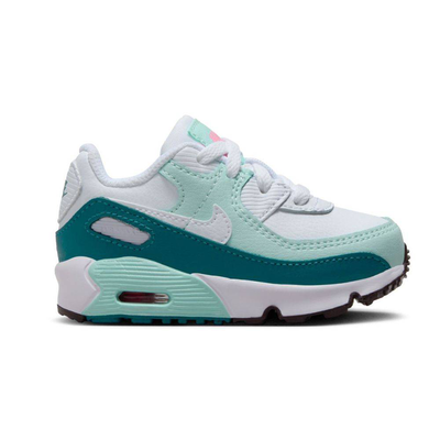 Nike Air max 90 leather infant, White / Mint, medium