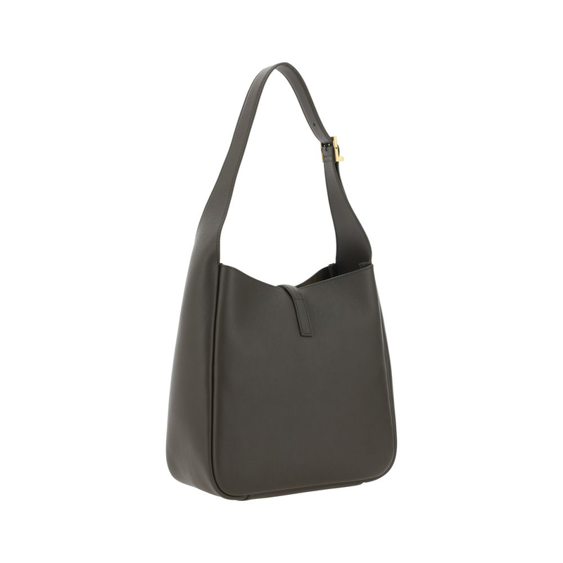Bicolor calf leather bos taurus shoulder bag-null