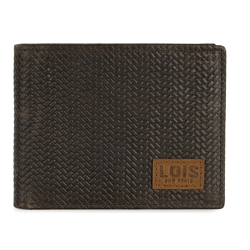 Product image: Πορτοφόλι ανδρικό δερμάτινο lois 202701-02 καφέ-null
