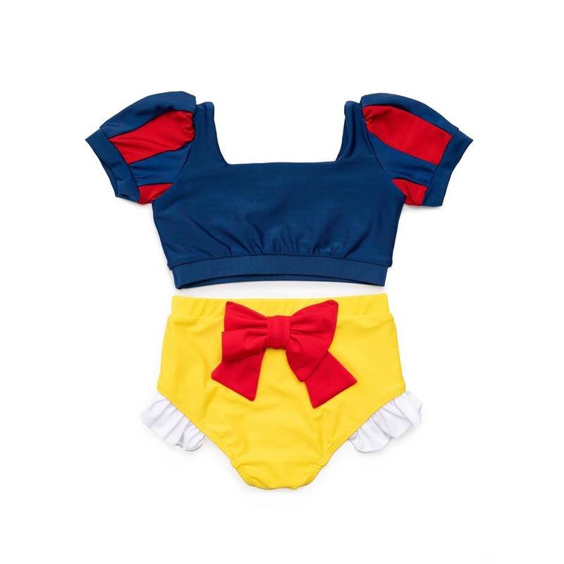 Great pretenders snow white swim suit - 2 piece , size us 3-4 image number null
