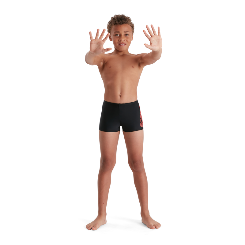 Speedo boys boom logo placement aquashort (12406-b441)-null