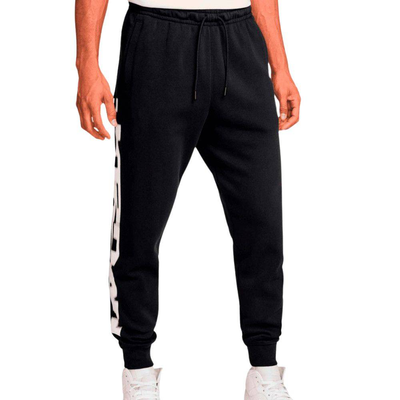 Boys mj flight mvp hbr fleece pant, Black, medium
