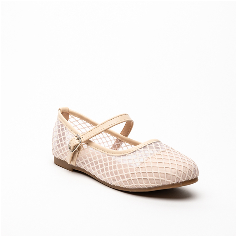 Product image: Miss belgini fish net mesh girls ballerinas-null