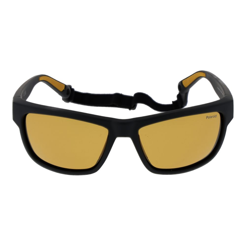 Black resin sunglasses-null