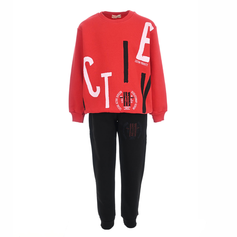Product image: Nek kids wear boys tracksuit set red 161823-null