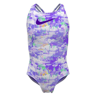 Young girl crossback one piece, Lilacc, medium
